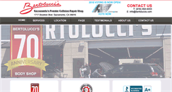 Desktop Screenshot of bertoluccis.com